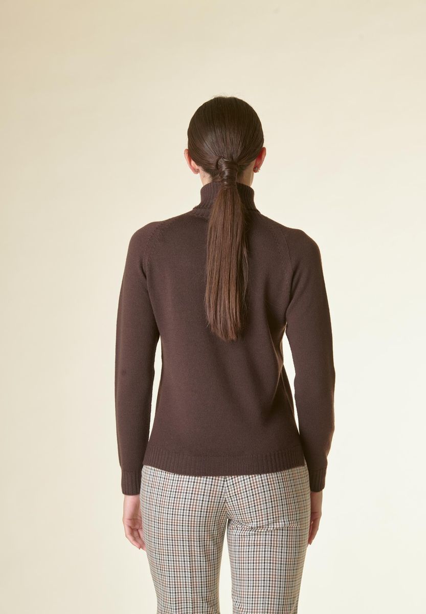 Angelico Dolcevita moro corta merino Lana Gatto Economico