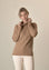 Angelico Maglia moro collo anello operata lana merinos Shopping online