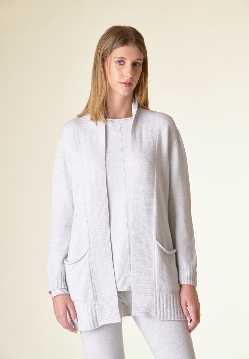 Angelico Cardigan perla sciallato tasconi soft Sconti questo mese