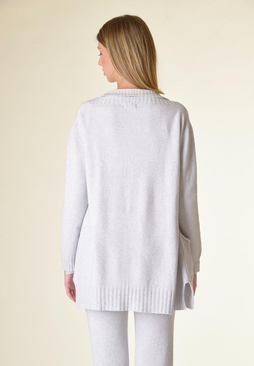 Angelico Cardigan perla sciallato tasconi soft Sconti questo mese